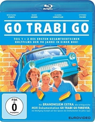 Go Trabi Go - Teil eens und zwee in eener Schachtel - Box, 1 Blu-ray