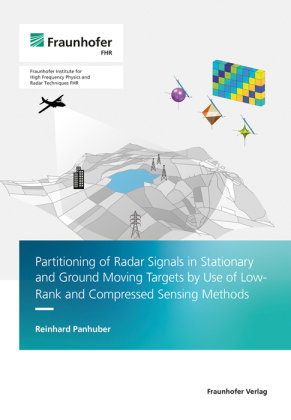 Partitioning of Radar Signals in Stationary and Ground Moving Targets by Use of Low-Rank and Compres