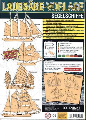 Laubsägevorlage Segelschiffe