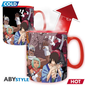 NARUTO SHIPPUDEN - Mug Heat Change - Bijû&Jinchûriki -cardboa