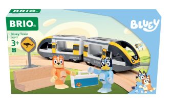 BRIO World - 36147 Bluey Reisezug| Spielzeugeisenbahn für Mädchen und Jungen ab 3 Jahren - zauberhaf