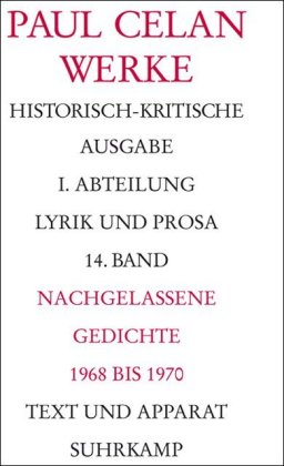 Nachgelassene Gedichte 1968-1970