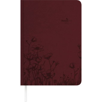 Alpha Edition - Buchkalender Nature Line Flower 2026 - Taschenkalender 15×21 cm 1 Tag/Seite mit Hard