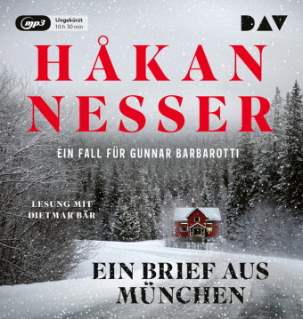 Ein Brief aus München. Ein Fall für Gunnar Barbarotti, 1 Audio-CD, 1 MP3