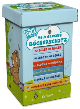 Die kleine Eule. Mein großer Bücherschatz, m. 6 Buch, m. 1 Buch, m. 1 Buch