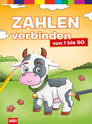 Zahlen verbinden von 1 bis 50