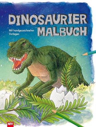 Dinosaurier Malbuch
