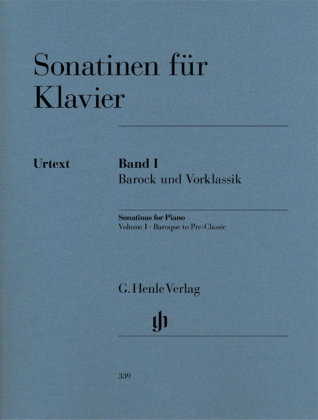 Klaviermusik (Auswahlband) - Sonatinen für Klavier - Band I, Barock und Vorklassik