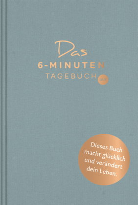Das 6-Minuten-Tagebuch pur (opalblau)