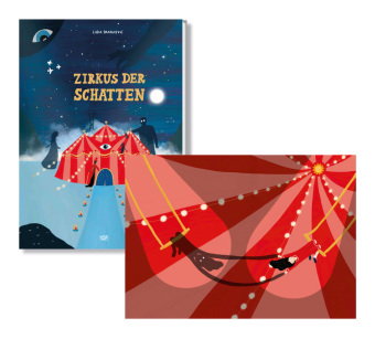Zirkus der Schatten - Ein magisches Bilderbuch über Gefühle, Angst und Mut für Kinder ab 4 Jahren, H