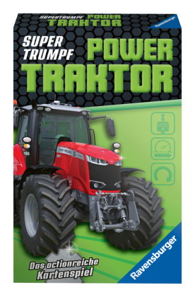 Supertrumpf Power Traktor - Kartenspiel ab 7 Jahre