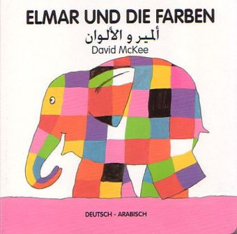 Elmar und die Farben, deutsch-arabisch