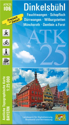 ATK25-I06 Dinkelsbühl (Amtliche Topographische Karte 1:25000)