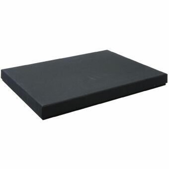 Geschenkbox A4 Schwarz FSC MIX