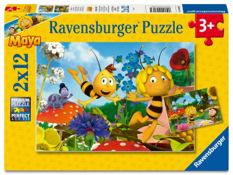 Kinderpuzzle 2x12 Teile - Majas Welt