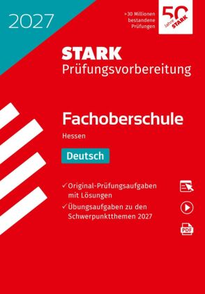 STARK Deutsch - Abschlussprüfung FOS 2027 Hessen - Prüfungsvorbereitung, m. 1 Buch, m. 1 Beilage