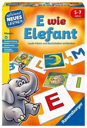 E wie Elefant - Kinderspiel ab 5 Jahre
