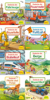 Pixi-8er-Set 240: Entdecke deine Welt 3 (8x1 Exemplar), m. 7 Buch