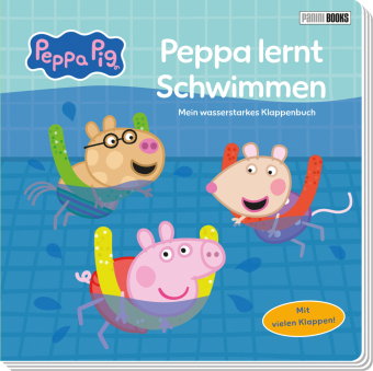Peppa Pig: Peppa lernt Schwimmen - Mein wasserstarkes Klappenbuch