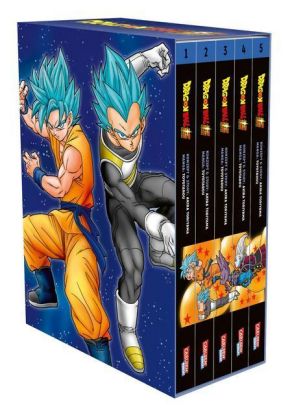 Dragon Ball Super Bände 1-5 im Sammelschuber mit Extra. Bd.1-5
