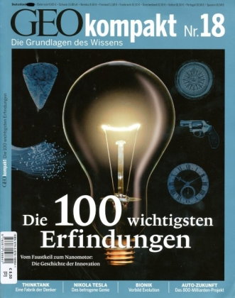 GEOkompakt / GEOkompakt 18/2009 - Die 100 wichtigsten Erfindungen