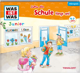 WAS IST WAS Junior Hörspiel. Juhu, die Schule fängt an!, Audio-CD