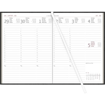 Zettler Wochenbuch Blauer Engel 1W/2S 2026 - Buchkalender 146 x 210 mm, farbig sortiert, 128 Seiten,