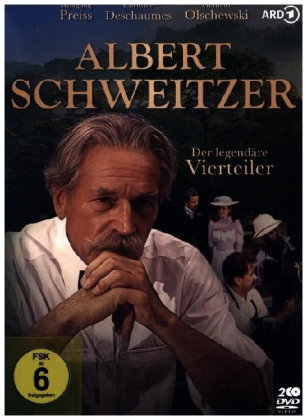 Albert Schweitzer - Der legendäre ARD-Vierteiler, 2 DVD