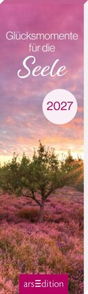 Lesezeichenkalender Glücksmomente für die Seele 2027