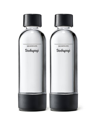 SODAPOP PET-Flasche, 1 Liter, 2 Stück für Harold, Joy, Sharon Up