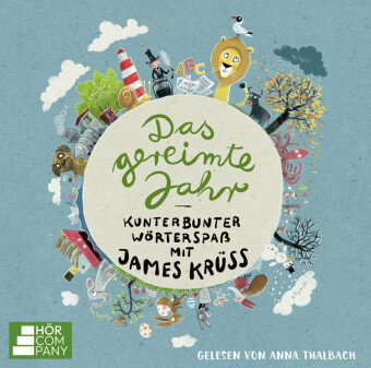 Das gereimte Jahr - Kunterbunter Wörterspaß mit James Krüss, 2 Audio-CD