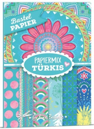 Papiermix Türkis