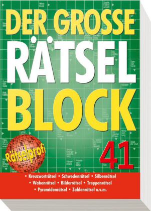 Der große Rätselblock Band 41. Bd.41