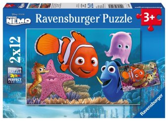 Ravensburger Kinderpuzzle - 07556 Nemo der kleine Ausreißer - Puzzle für Kinder ab 3 Jahren, Disney