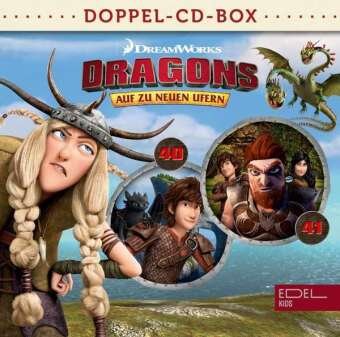 Dragons - Auf zu neuen Ufern - Dragons-Doppel-Box-Folgen 40+41, 2 Audio-CD