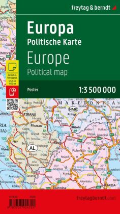 freytag & berndt Poster Europa politisch 1:3,5 Mio.