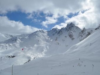 Schnee in Haute Savoie Alpen - 200 Teile (Puzzle)