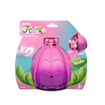 BRIO Flora - 36218 Heathers Blumenhaus | Spielset für endlosen fantasievollen Spielspaß für Mädchen