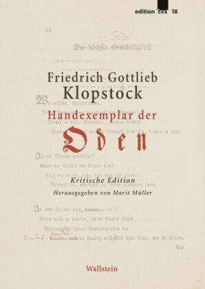 Handexemplar der "Oden"