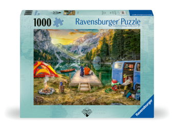 Ravensburger Puzzle 12000076 - Calm Campsite - 1000 Teile Puzzle für Erwachsene und Kinder ab 14 Jah