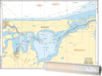 Einzelkarte Barther Bodden - Grabow Zingst / Saaler Bodden (Ausgabe 2026)