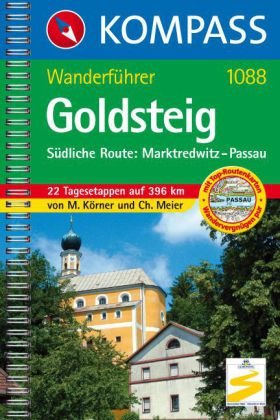 Kompass Wanderführer Goldsteig, Südliche Route