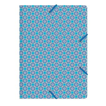 Sammelmappe de Luxe A4, Kachel türkis