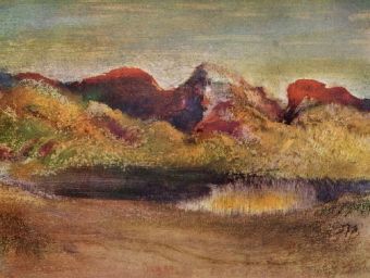 Edgar Germain Hilaire Degas - See und Berge - 1.000 Teile (Puzzle)