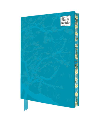 Exquisit Premium Notizbuch Blank DIN A5: Vincent van Gogh, Mandelbaum in Blüte