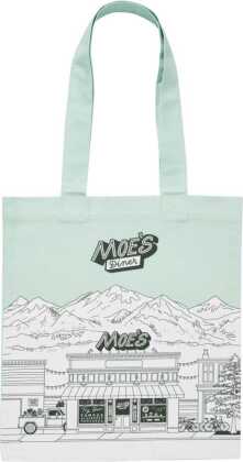 Main Street Tote Bag »Green Valley Moe's Diner«