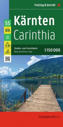 freytag & berndt Straßenkarte Kärnten 1:150.000