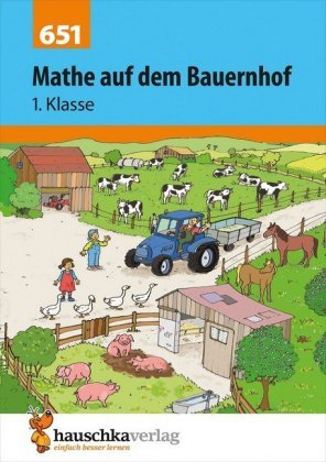 Mathe 1. Klasse Übungsheft - Mathe auf dem Bauernhof