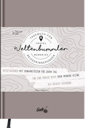 GuideMe Reisetagebuch Travel Memories "Weltenbummler"
