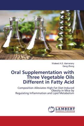 Oral Supplementation with Three Vegetable Oils Different in Fatty Acid